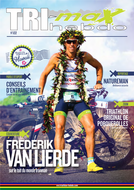 FREDERIK VAN LIERDE Sur Le Toit Du Monde Ironman