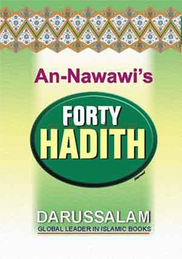 Imam Nawawi's Forty Hadeeth