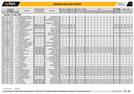 Weekend Regular Coupon 16/07/2020 09:17 1 / 6