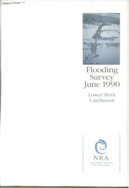 Flooding Survey June 1990 Lower Trent Catchment