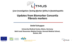 Updates from Biomarker Consortia Fibrosis Markers