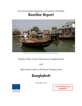 Baseline Report Bangladesh