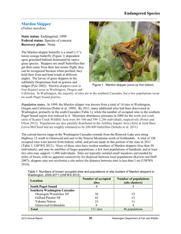 Mardon Skipper Fact Sheet