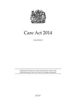 Care Act 2014