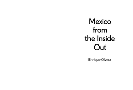 Enrique Olvera Mexico from Side a Side B the Inside out Pujol Chapter
