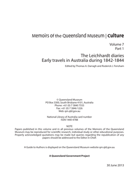 Memoirs of the Queensland Museum | Culture