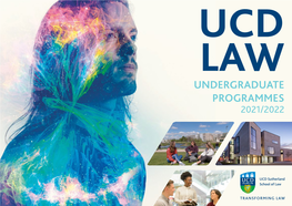 Undergraduate Programmes 2021/2022