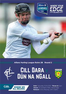 Kildare V Donegal Programme NHL May 2021