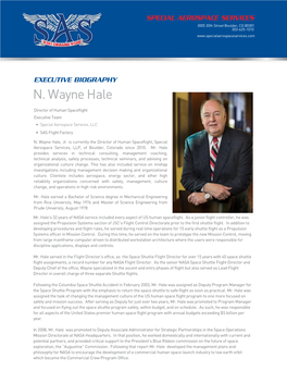 N. Wayne Hale