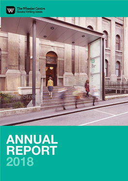 Annual Report 2018 Table of Contents