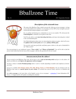 Bballzone Time No