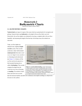 Bathymetric Charts 1