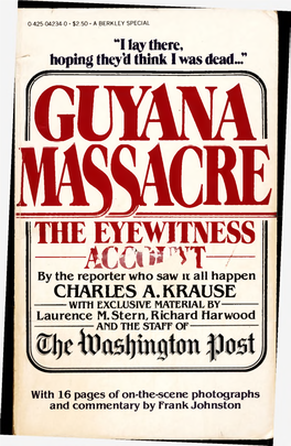 Guyana Massacre: the Eyewitness Account