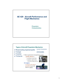 AE 429 - Aircraft Perform Ance and Flight Mechanics