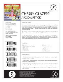 Cherry Glazerr Apocalipstick