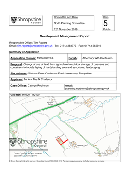 Development Management Report