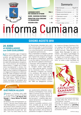 Informa Cumiana 2018
