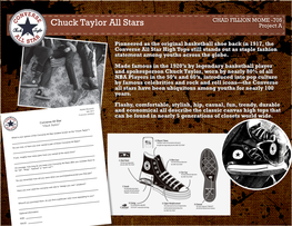 Chuck Taylor All Stars Projectproject AA