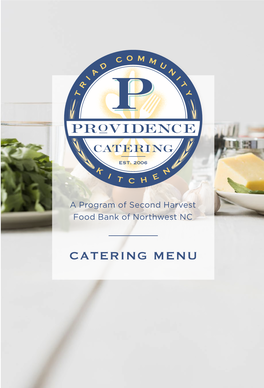 Catering Menu