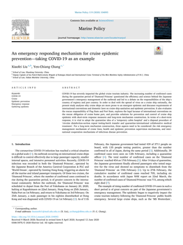 Taking COVID-19 As an Example