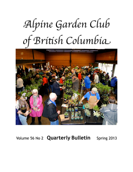 Alpine Garden Club of British Columbia