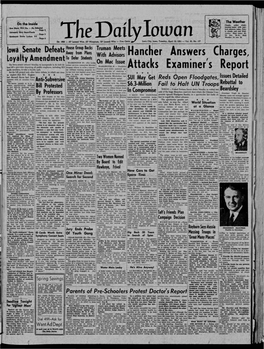 Daily Iowan (Iowa City, Iowa), 1951-04-10