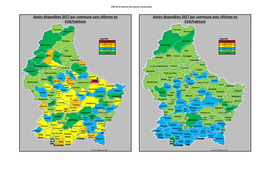 Avoirs Disponibles 2017 Par Commune Sans Réforme En EUR/Habitant