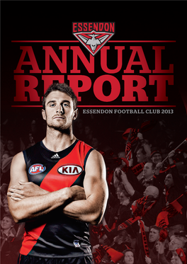 Essendon Football Club 2013 Contents