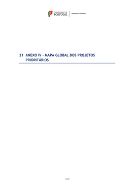 21 Anexo Iv – Mapa Global Dos Projetos Prioritários