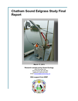 Chatham Sound Eelgrass Study Final Report