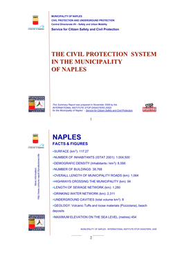 The Civil Protection System in the Municipality of Naples