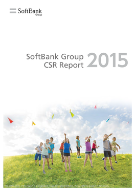 Softbank Group CSR Report 2015