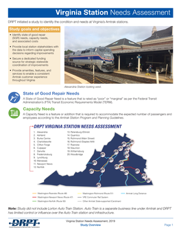 Virginia Station Needs Assessment