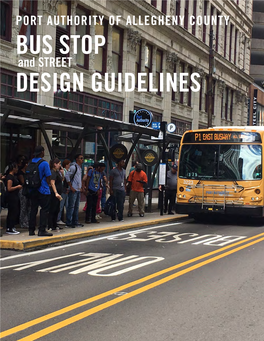 Bus Stop Design Guidelines Design Guidelines