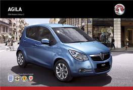 AGILA 2014 Models Edition 2 Welcome to a Lifetime of Forward Thinking