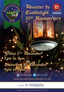 Dunster by Candlelight 30Th Anniversary