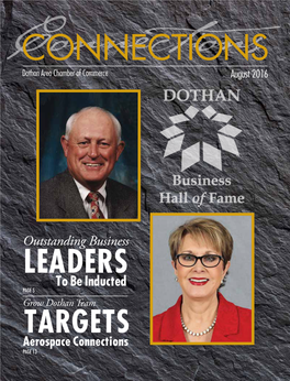 CONNECTIONS Connectionsdothan Area Chamber of Commerce August 2016