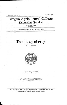 The Loganberry W