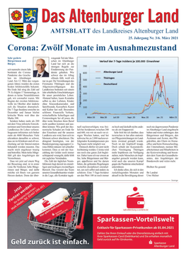 Corona: Zwölf Monate Im Ausnahmezustand