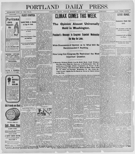 Portland Daily Press: April 4, 1898