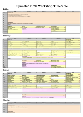 Spunout 2020 Workshop Timetable.Xlsx