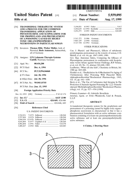 United States Patent (19) 11 Patent Number: 5,939,095 Hille Et Al