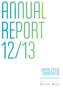 Capital City Committee Annual Report 2012-2013