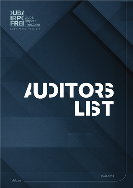 Dafz.Ae Dubai Airport Free Zone Dubai Airport Free Zone List of Audit Firms List of Audit Firms