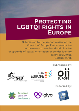 Protecting LGBTQI Rights in Europe