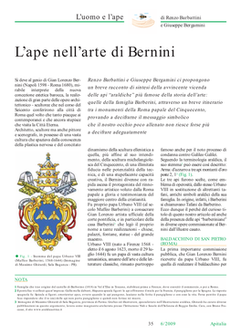 L'ape Nell'arte Di Bernini