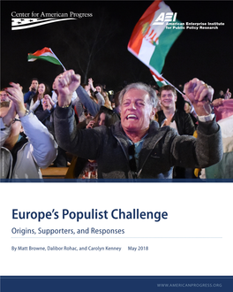 Europe's Populist Challenge