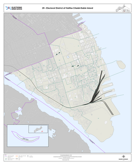 Electoral District of Halifax Citadel-Sable Island