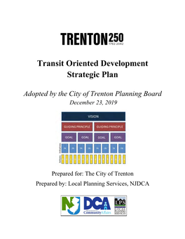 Appendix A-Trenton Transit Oriented Development Strategic Plan