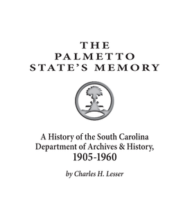 The Palmetto State's Memory